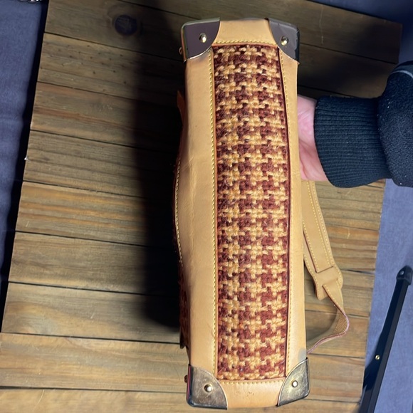 Louis Vuitton Vintage Limited Edition Rabat Bag in Coated Vinyl, Tweed & Leather - Picture 3 of 15